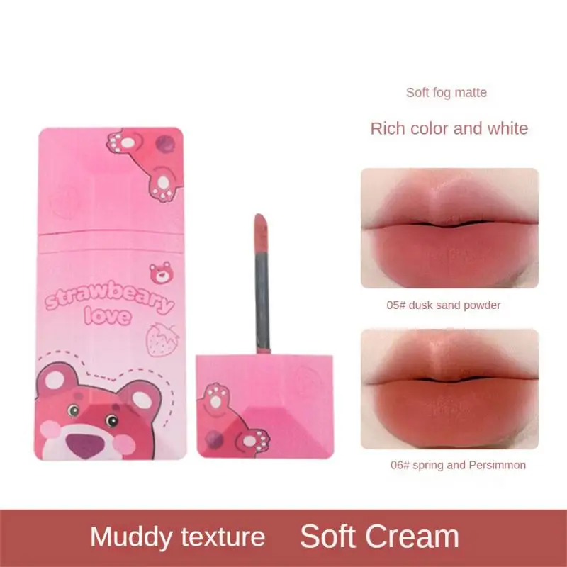 

Liquid Lipstick Velvet Nude Red Lip Gloss Long Lasting Non-stick Cup Lip Glaze Tint Cream Makeup Cosmetics For Women Lip Stick