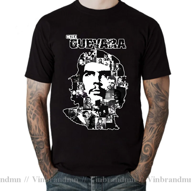2022 новый дизайн Винтажная футболка с изображением кубинского лидера Че Гевары