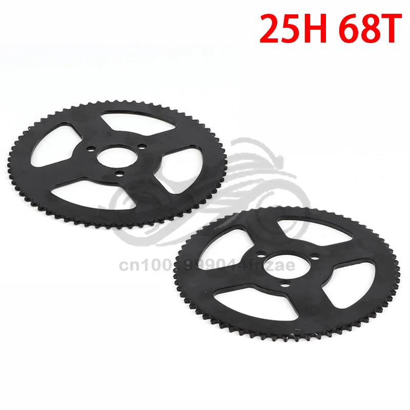

25H 26mm 29mm 68T Tooth Rear Chain Sprocket For 2 Stroke 47cc 49cc Engine Chinese Pocket Bike Mini ATV Quad 4 Wheeler Scooter