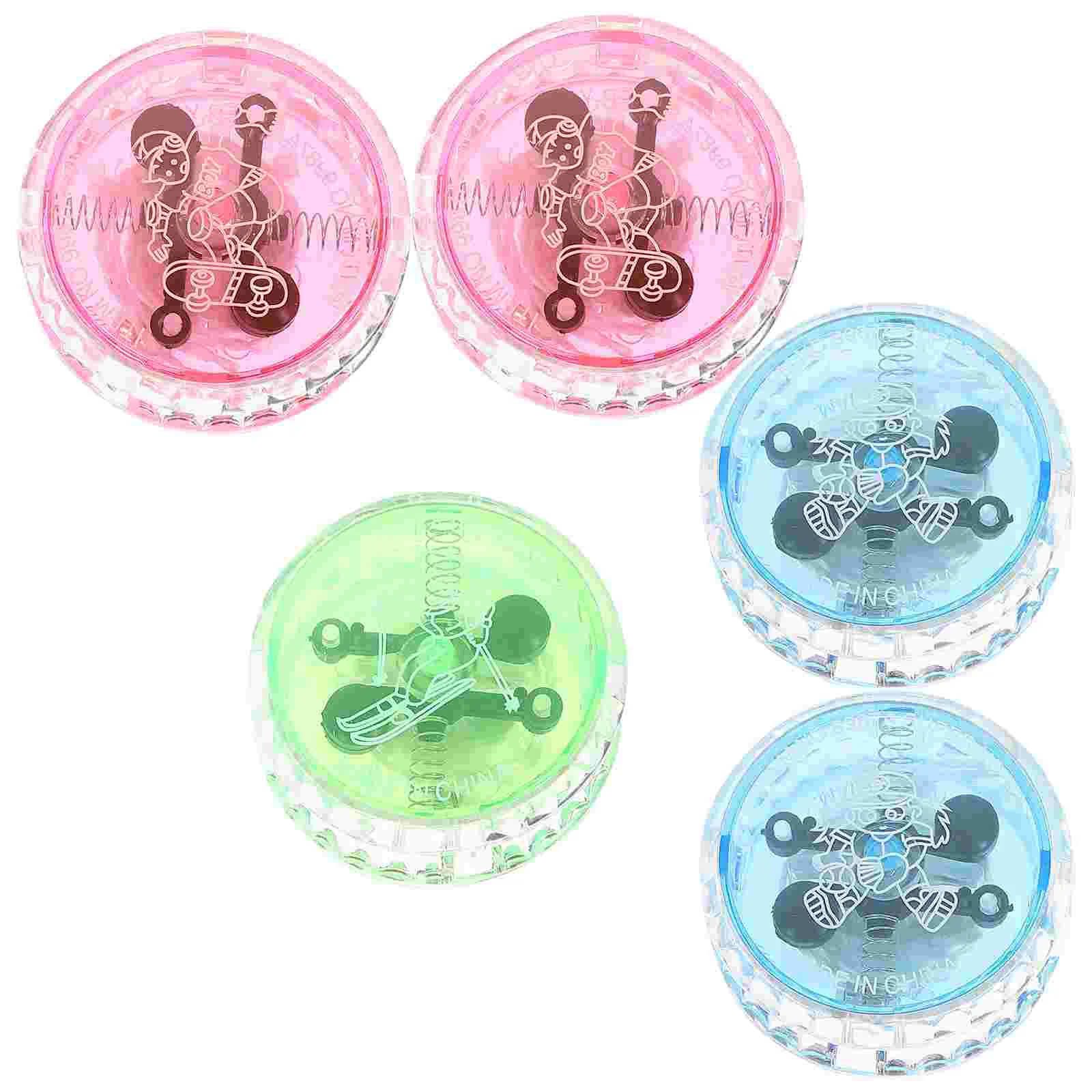 

5 Pcs Glow Ball Boys Toys LED Beginners Mini Candy Responsive Creative Magnetic