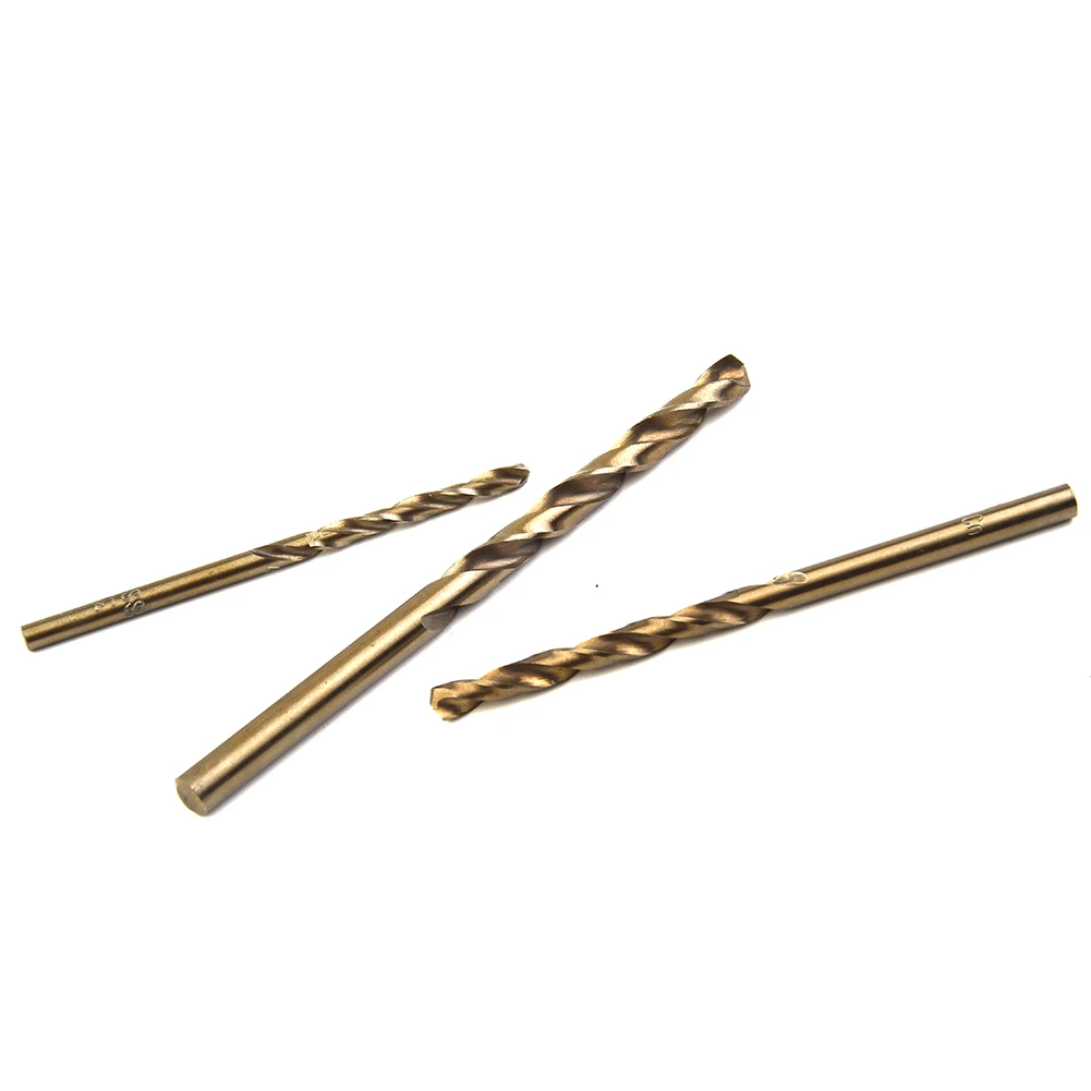 

Woodworking Tool Drill Bit High Speed Steel With 5% Cobalt M35 Cobalt Set For Metal Steel 5pcs For Iron Steel Copper Aluminum