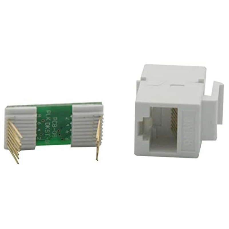 AYHF-Ethernet CAT6 Трапецеидальный соединитель UTP RJ45 сетевой кабель вставка мама-Мама
