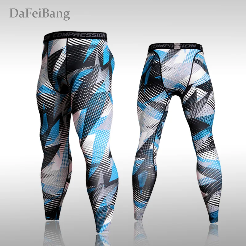 

New Men's Running Tights Compression Sport Leggings Gym Fitness Sportswear Training Breathable Pants For Men Quick Dry T-shirts