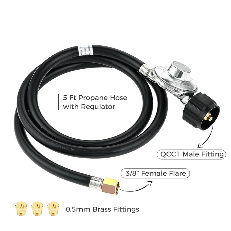 23080901 Универсальный комплект для преобразования природного газа в пропан гриля