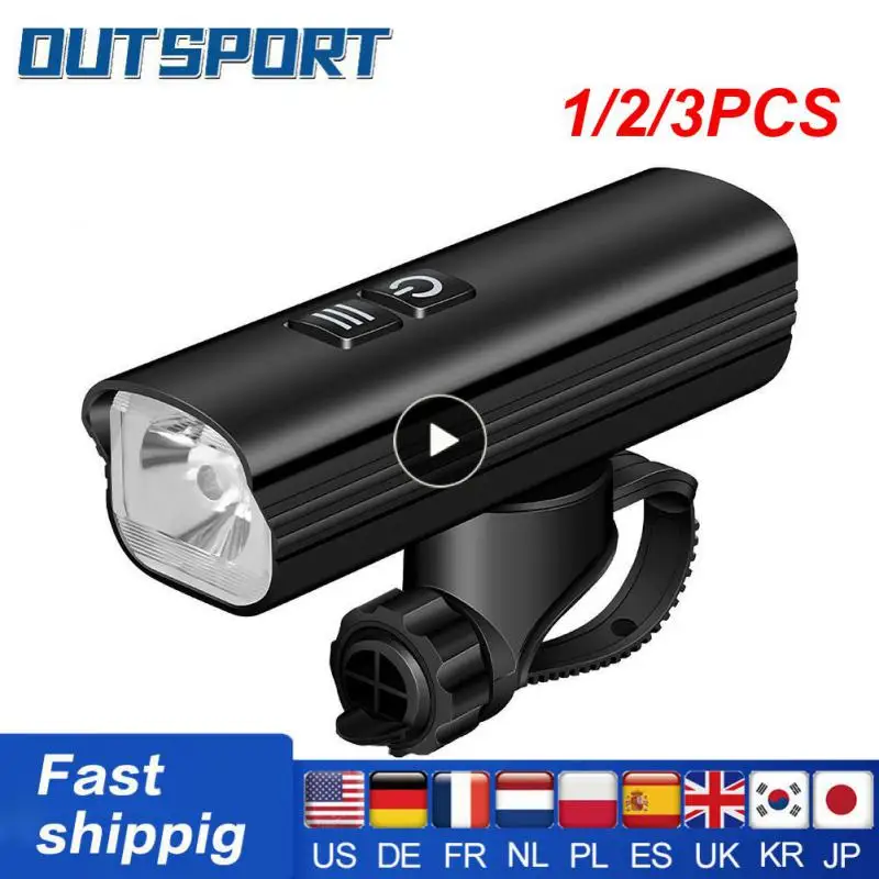 

1/2/3PCS Light Front 1000Lumen Bike Light 4800mAh Waterproof Flashlight USB Charging MTB Road Cycling Lamp Accessories
