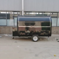 2022 customized food trailer mobile food trucks for sale europe outdoor kitchen hotdog food cart with ce certification