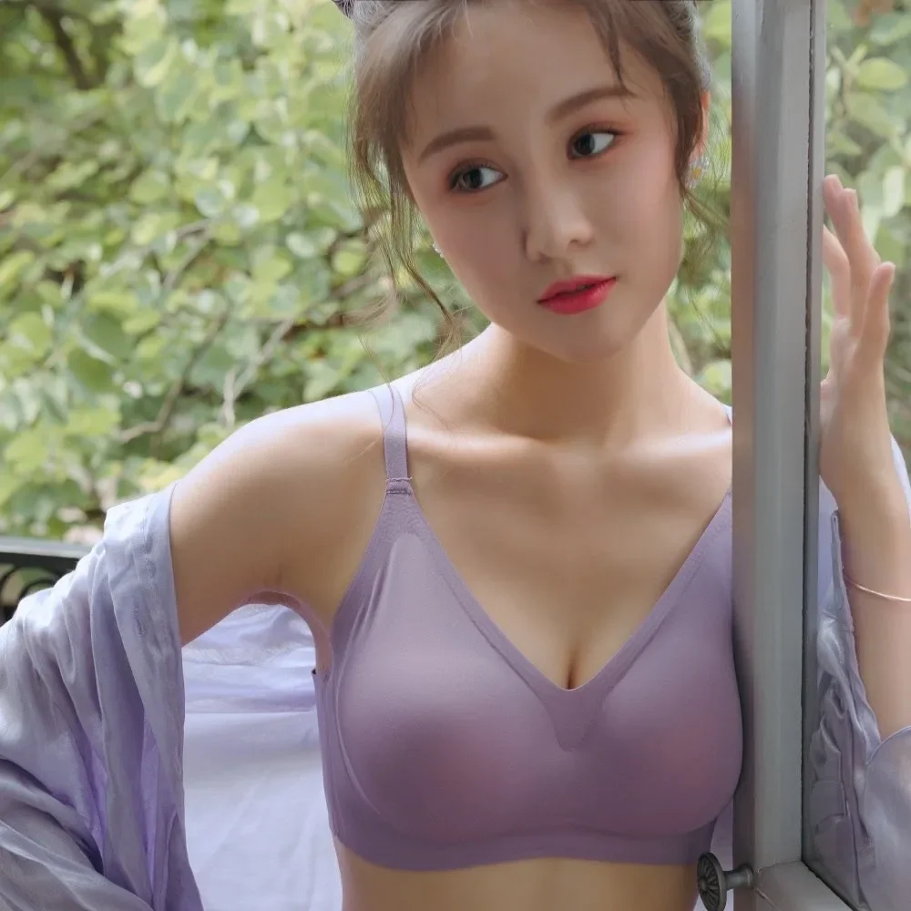 Латексный бюстгальтер без бретелек с беспроводной пряжкой на спине два ряда