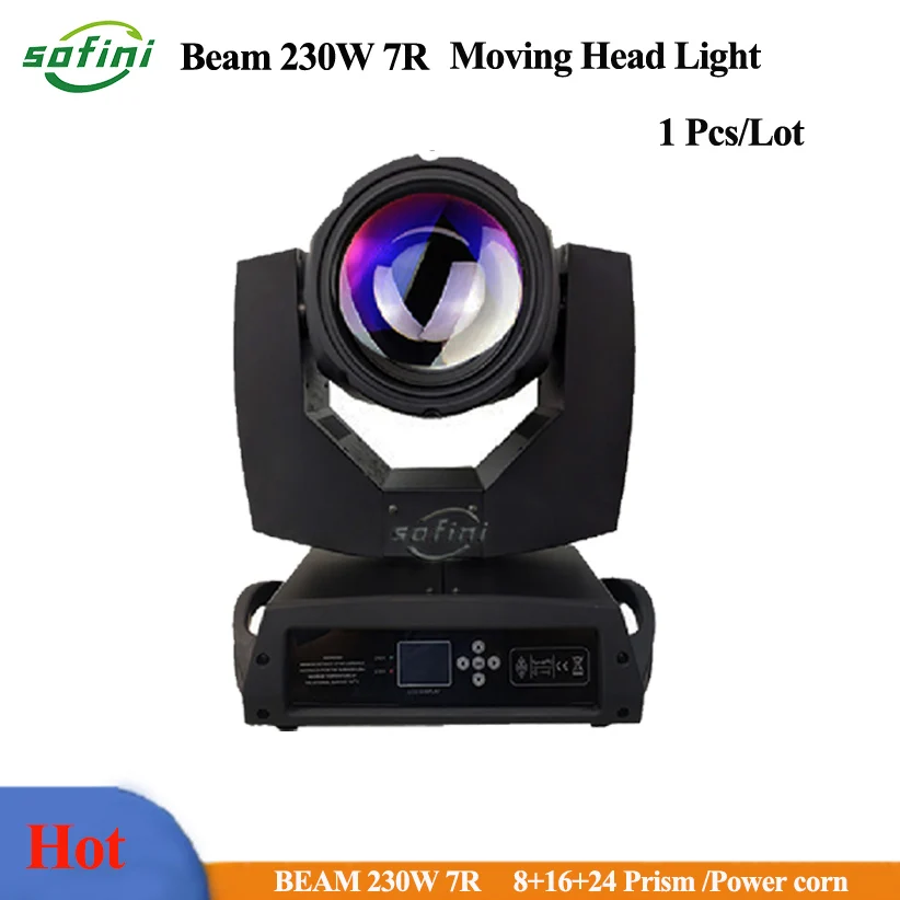 Lyre Beam 230 Вт 7R движущийся головной свет DJ ключ модель луча 7r Sharpy луч сценический