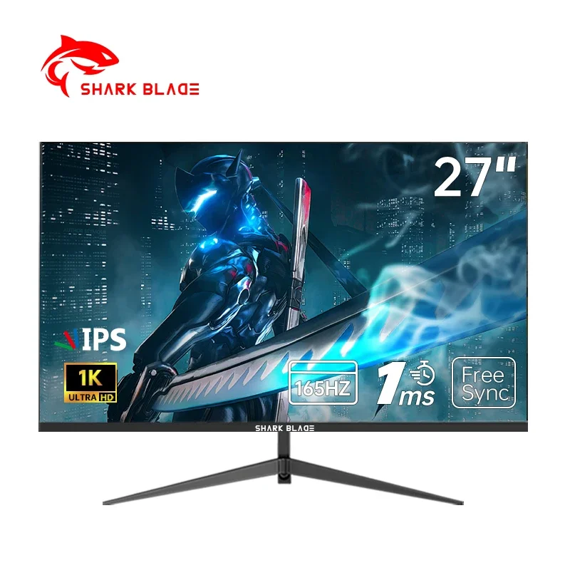 

27 inch 1k 165hz Curved Screen Gamer Monitors 1MS PC LCD Displays Monitor For Desktop Displays 1MS HDMI Support Free-Sync