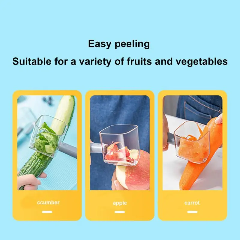 Овощечистка для фруктов с контейнером хранения кухонный инструмент