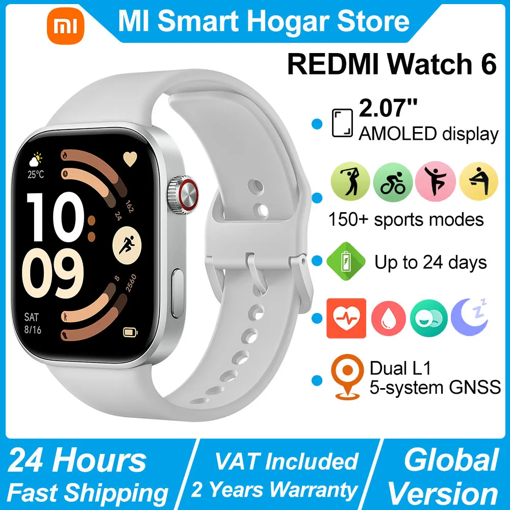 Xiaomi REDMI Watch 6 Smart Watch, Bluetooth Calling 2.07