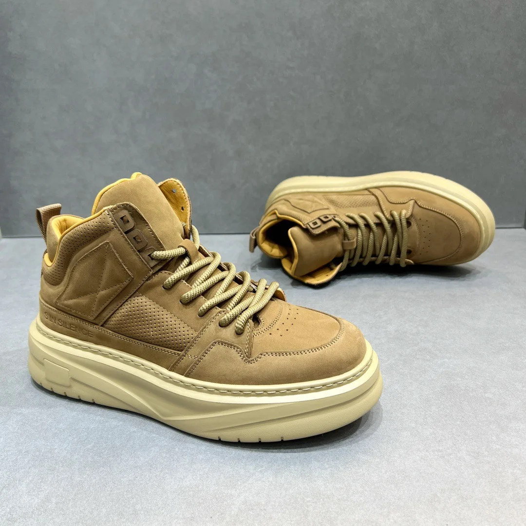 Fengzhi модная зимняя обувь на толстой подошве износостойкая простая повседневная