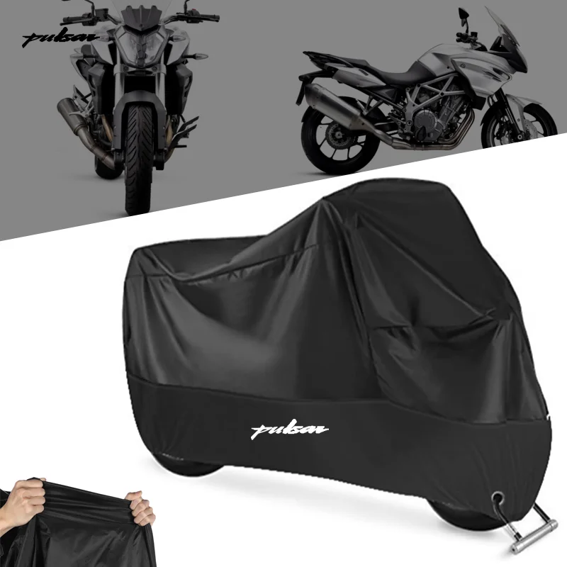 

For Bajaj Pulsar 200 NS/200 RS/200 AS 200RS 200NS 200AS Motorcycle Cover Outdoor Uv Protector Dustproof Rain Covers