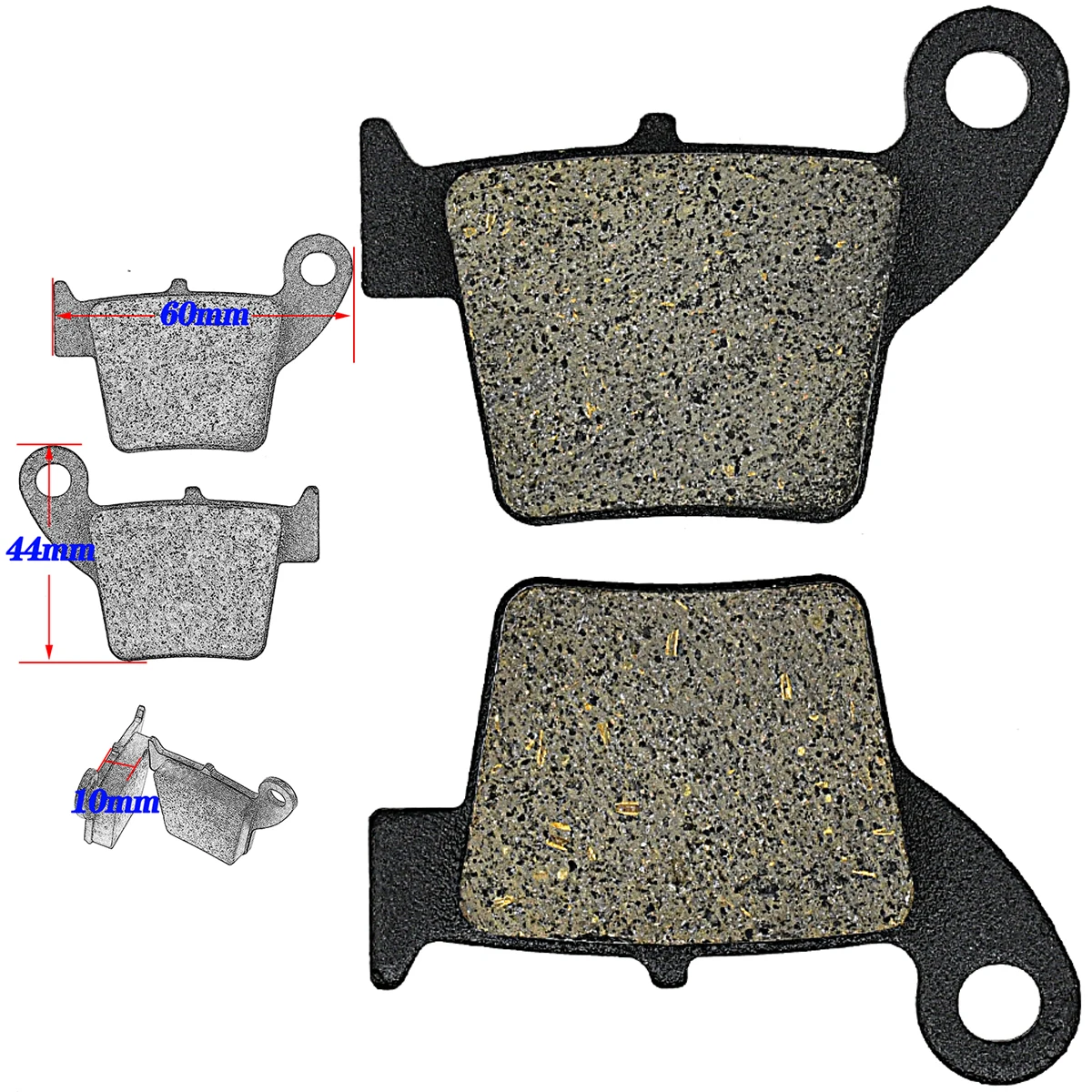 

Передние и задние тормозные колодки для мотоцикла Honda CR 50 125 250 CRF 150 250 450 450 XR 250 400 CRE 50 125 250 490 CRE CRF490 CRF500