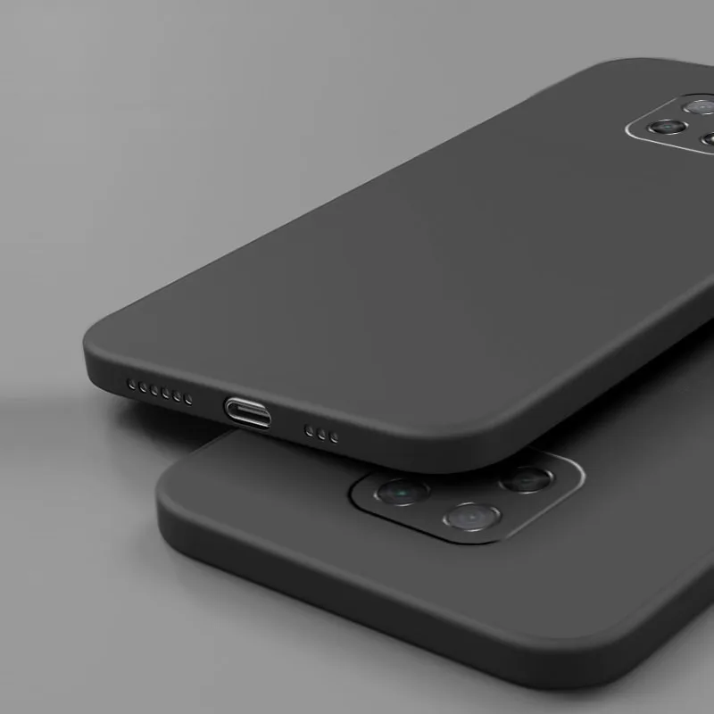 

For Xiaomi MI Redmi 10X 5G Case Cover Soft Silicone Matte Black Back Shockproof Protect Phone Capa For Xiaomi Redmi 10X Cases