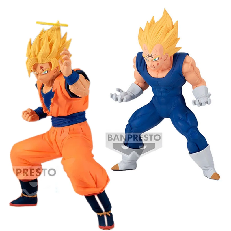 

Bandai Dragon Ball Figures Vegeta Original Anime Goku Action Figures PVC Figures Favorites Statues Toys Gifts