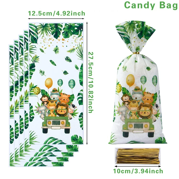 

Пластиковые подарочные пакеты с животными PATIMATE