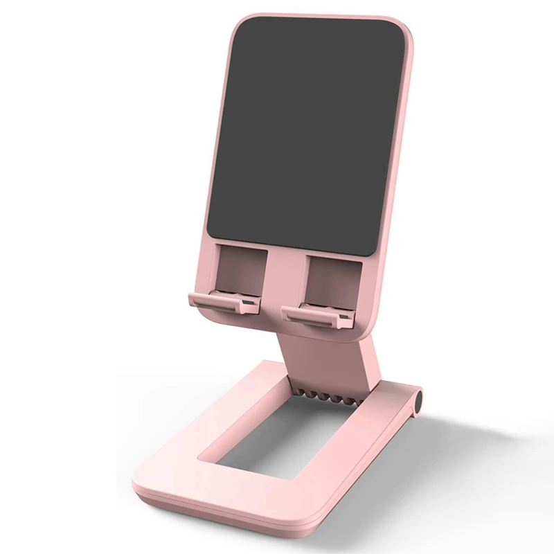 

Cell Phone Stand, Upgraded Angle Height Adjustable Cell Phone Holder For Desk, Flexible Foldable Mobile Phone Stand