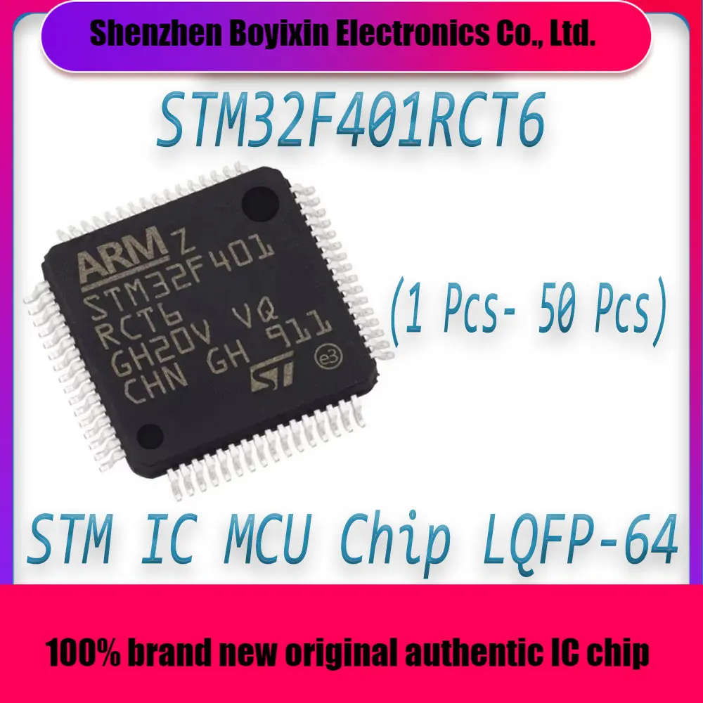 

STM32F401RCT6 STM32F401RC STM32F401R STM32F401 STM32F STM32 STM IC MCU Chip LQFP-64