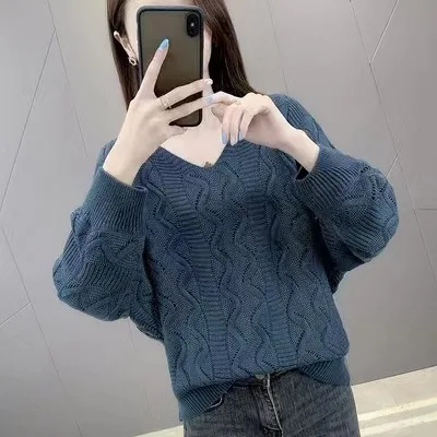 Новый кашемировый Женский пуловер с круглым вырезом дизайнерский Повседневный