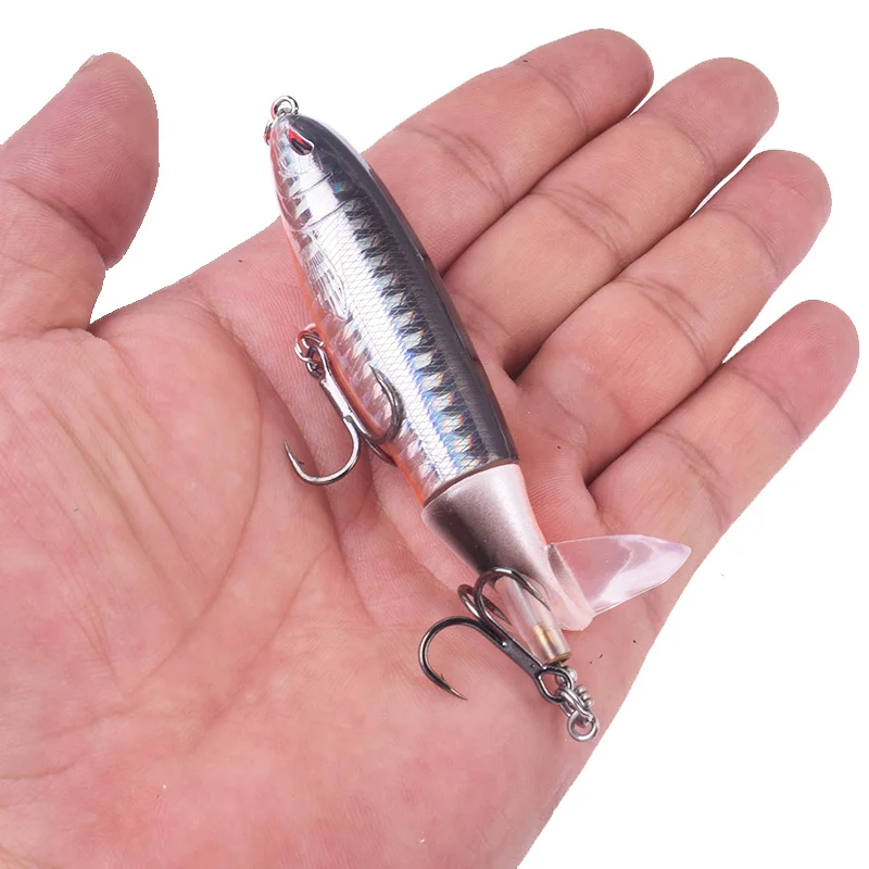 Фото Искусственная жесткая приманка Whopper Plopper, плавающая приманка для рыбалки, 10 см, 13 г, 1 шт. №2