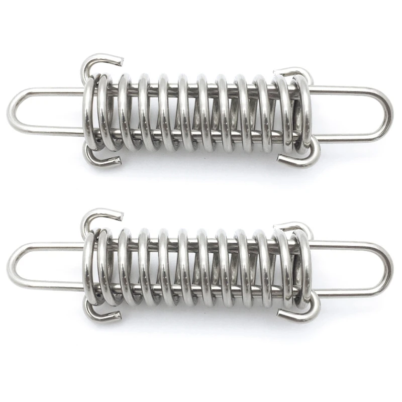 

2X Durable Boat Dock Line Mooring Spring Small Marine Deck Yacht Accessories Stainless Steel Ship Watercraft Buffer