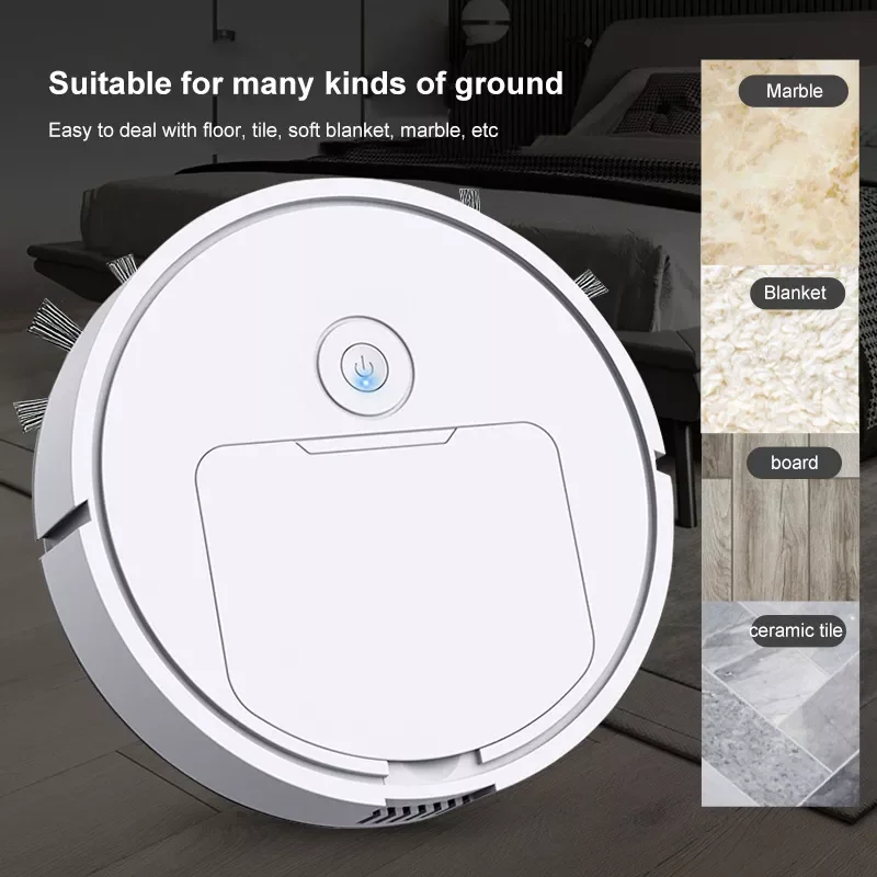 

NEW2023 3 In 1 Smart Sweeping Robot Home Wireless Smart Sweeping Robot For Pet Hairs Hard Floor Lazy Sweeper Smart Home Applian