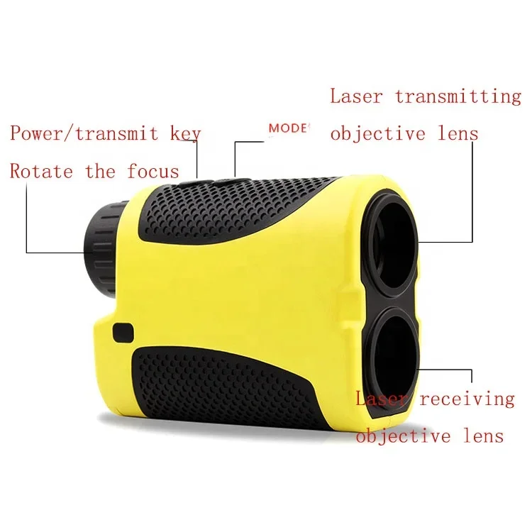 Лучший высокоточный перезаряжаемый лазерный дальномер для гольфа 1 5 км 6X