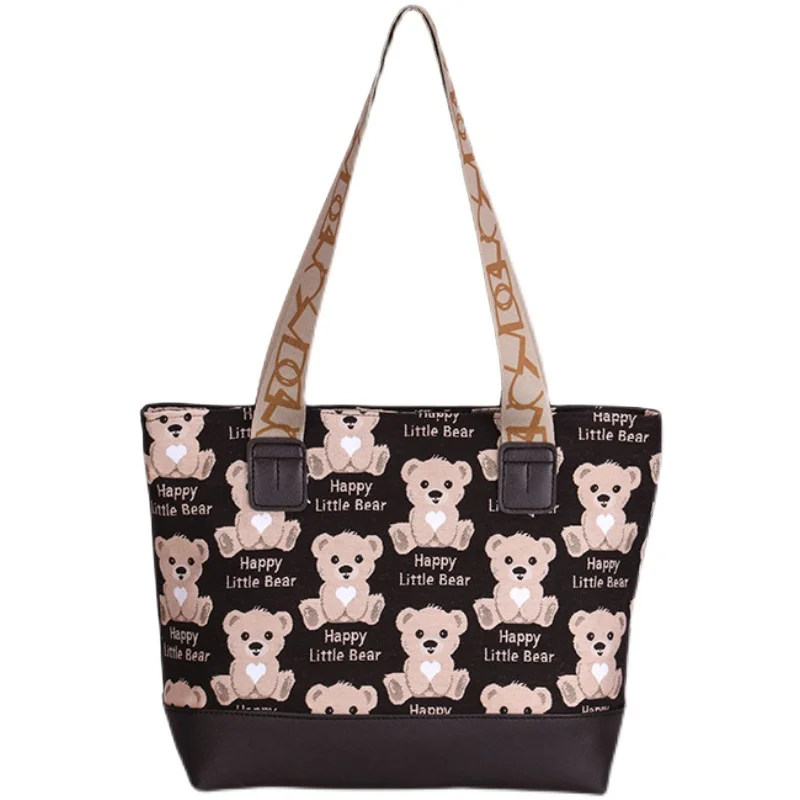 

2023 New Female Handbags Lady's Shoulder Tote Bags Large Capacity Women's Shopping Handbags Fashion Cartoon Bag For Women