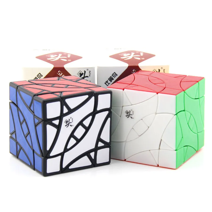

DaYan BiYiNiao Black/ Stickerless Magic Cube 12 Axis 3 Rank Strange-Shape Magic Twisty Puzzle Cubo Magico Toys For Children