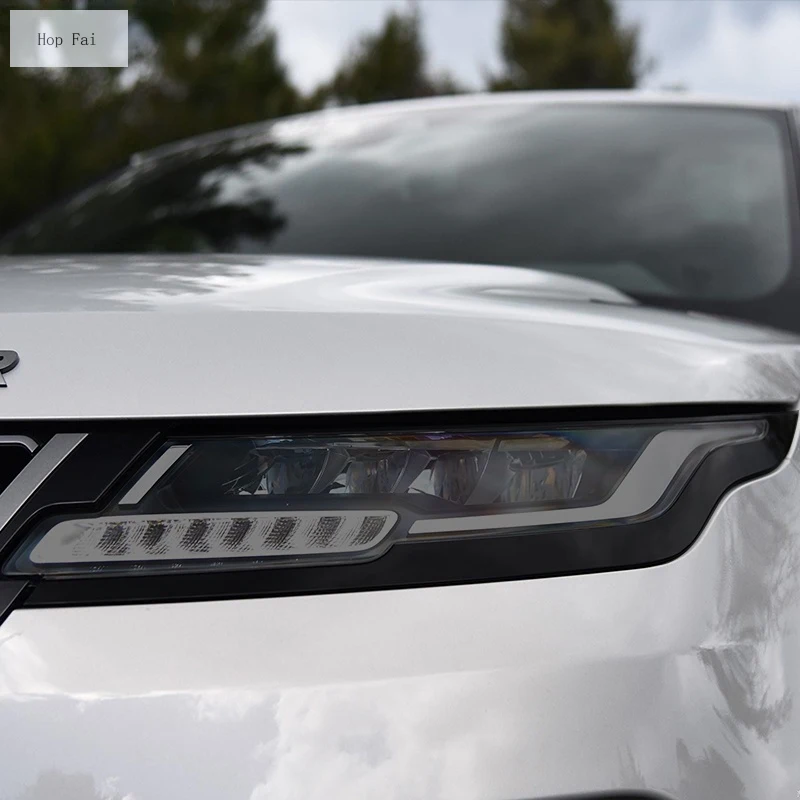 

Car Headlight Protective Film Protection Transparent Black TPU Sticker For Range Rover Evoque L551 L538 2012-Present Accessories