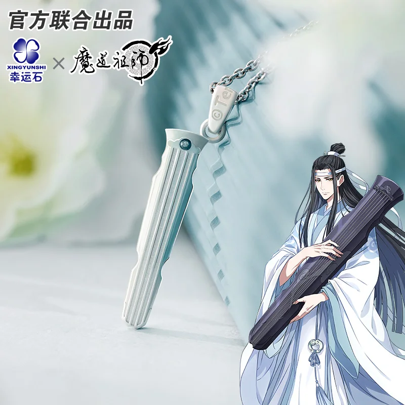 Price Grão mestre do cultivo demoníaco pingente de prata 925 esterlina cruz colar de jóias o undomed wei wuxian lan wangji mdzs