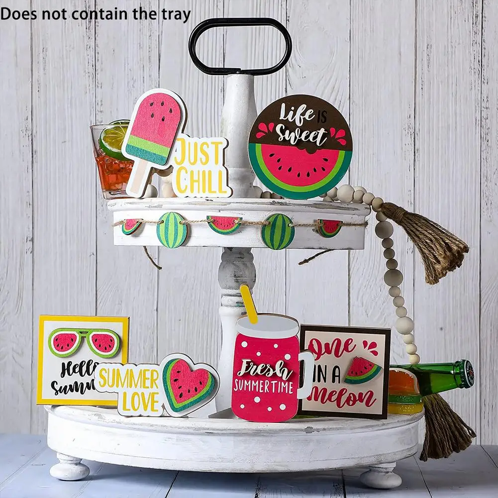

Durable Useful Practical Tray Decor Decorative Tiered Tiered Pallets Without Tray Mini Bee Festival Party Smooth