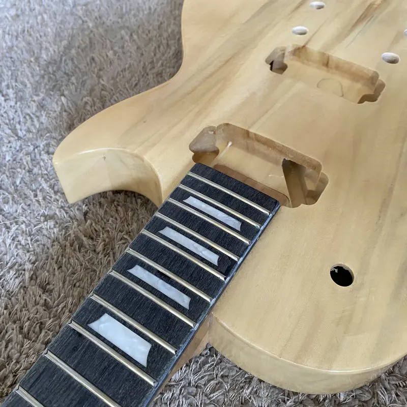 Подлинная электрогитара Harleybenton незавершенные наборы гитар без фурнитуры