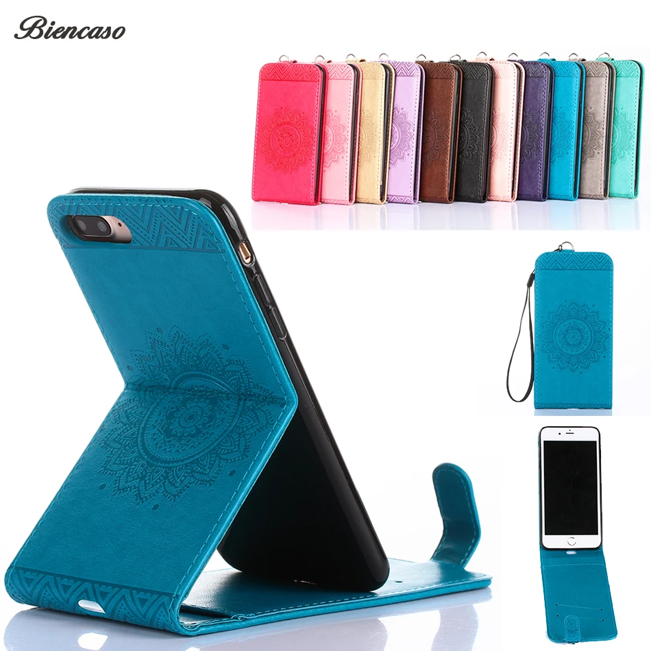 Vertical Flip Phone Cases For Apple iPhone 6 6S 7 8 Plus X XR XS Max 11 Pro Max 12 mini Leather Wallet Stand Card Holder Cover