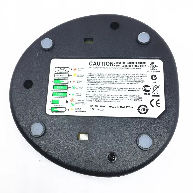 Battery Desktop Tray Charger for Motorola Walkie Talkie CP185 EP350 CP476 CP477 CP1300 CP1600 CP1660 P140 P145 P160 P165