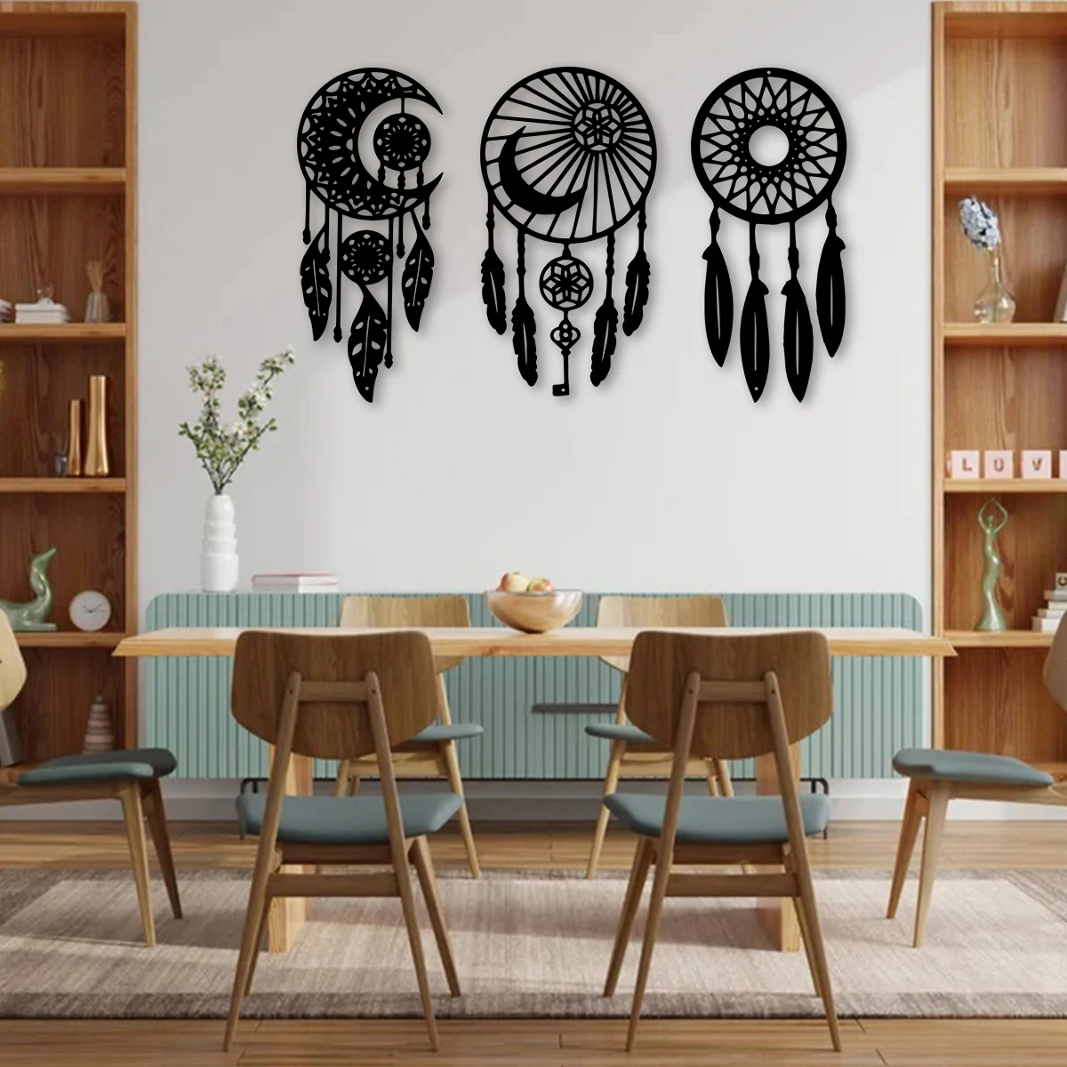 Украшение для стен в богемном стиле современное искусственное настенное