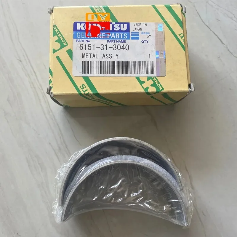 Фото Дешевая цена на PC400 S6D125 S6D125E SA6D117 SA6D125 SA6D125E Детали двигателя 6151-31-3040 Комплект подшипников шатуна Металлическая сборка №2