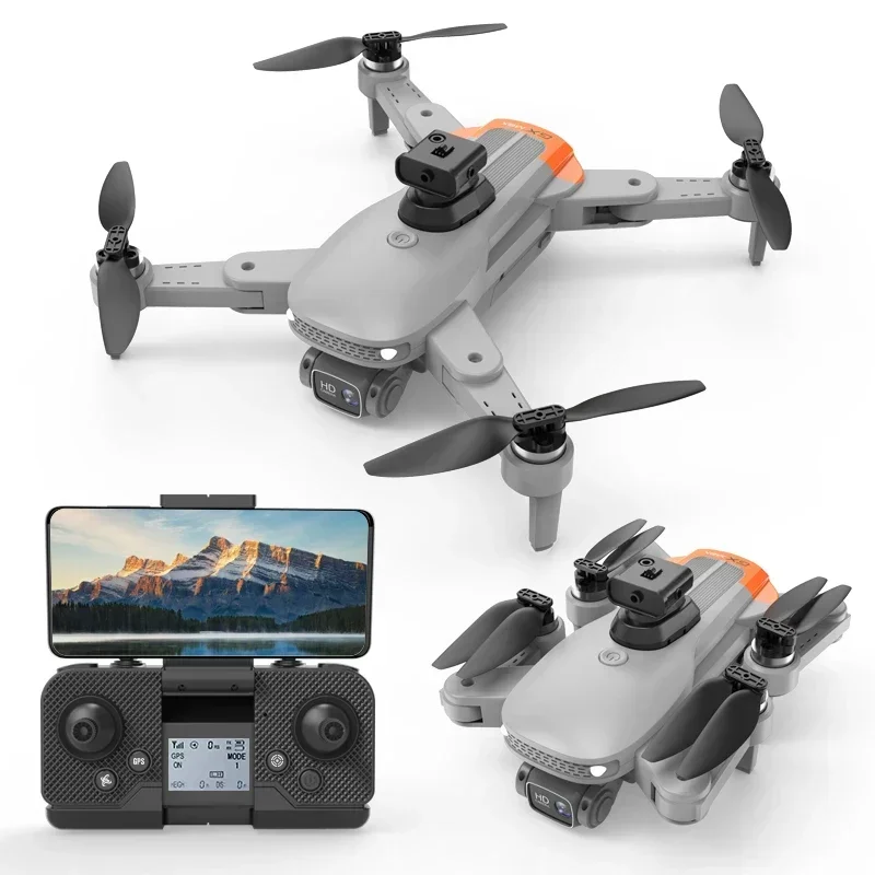 

Новые дроны 4K HD Двойная камера светодиодный оптический поток GPS управление 1000 метров и обход препятствий с пяти сторон бесщеточный Радиоуправляемый Дрон игрушка