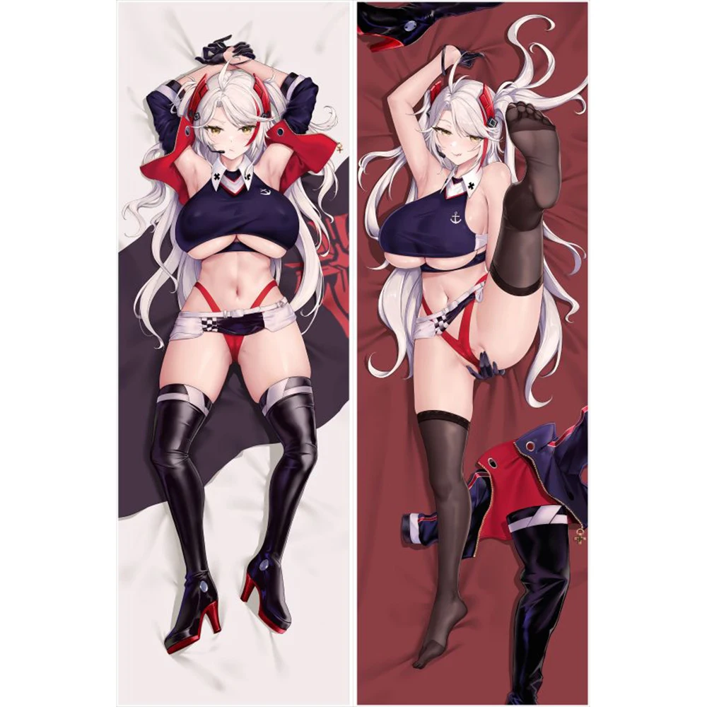 Anime Azur Lane Prinz Eugen Hing Body Pillow Case Cosplay Dakimakura Pillows Otaku Cushion Cover Bedding Gift