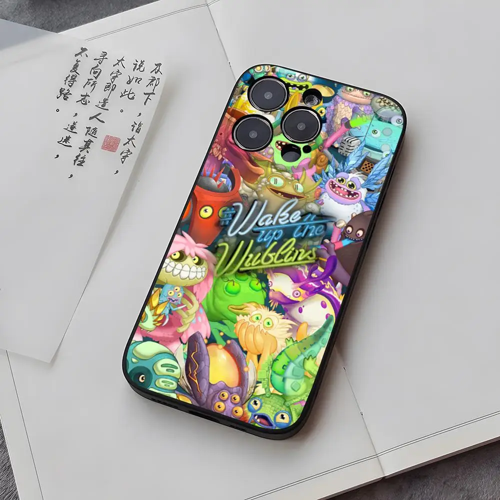 Фото Чехол для телефона My Singing M-Monsters для Iphone 15 Pro Max 17 14 11 16 13 12 Pro Xs Max Mini Xr X 7 8 Plus Shell Coque №5