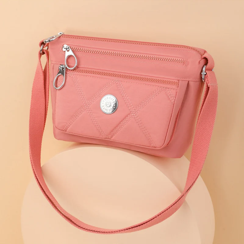 Oxford Women Messenger Flaps Light Weight Casual Shoulder Bags for Women 2023 New Simple Mommy Crossbody Bags