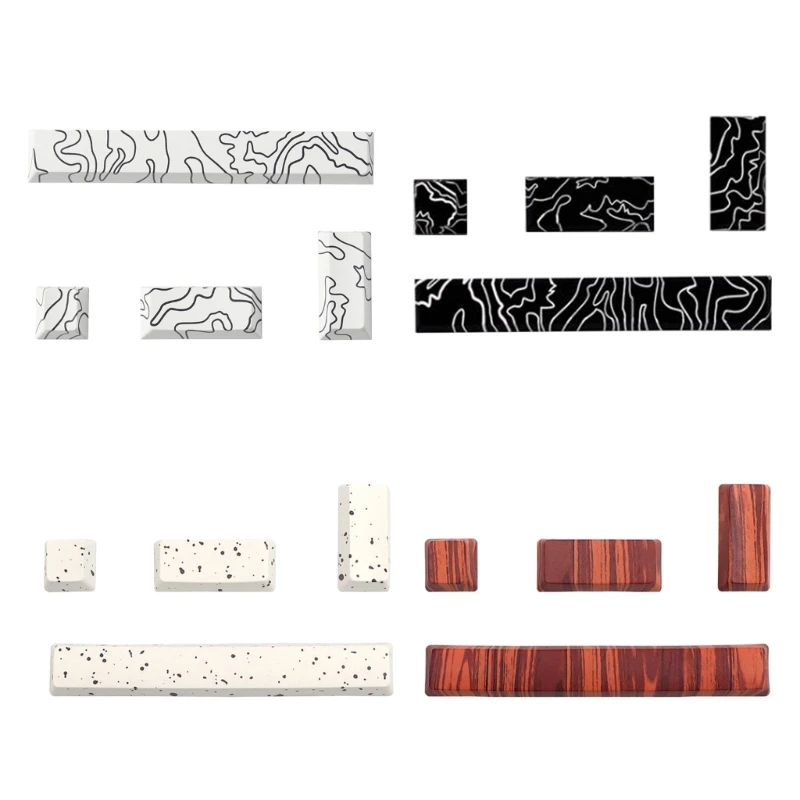 OEM-колпачки для клавиш высотой 4 клавиши Entre 6 25u Колпачки с пробелом