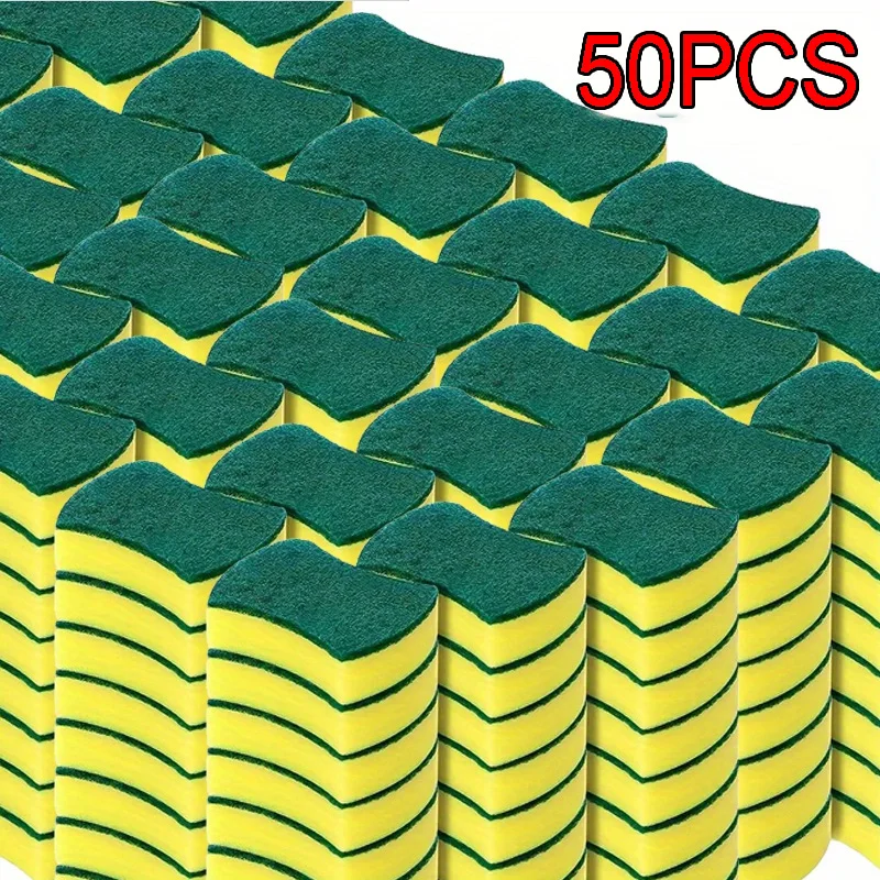 Высоко впитывающие чистящие губки для мытья посуды