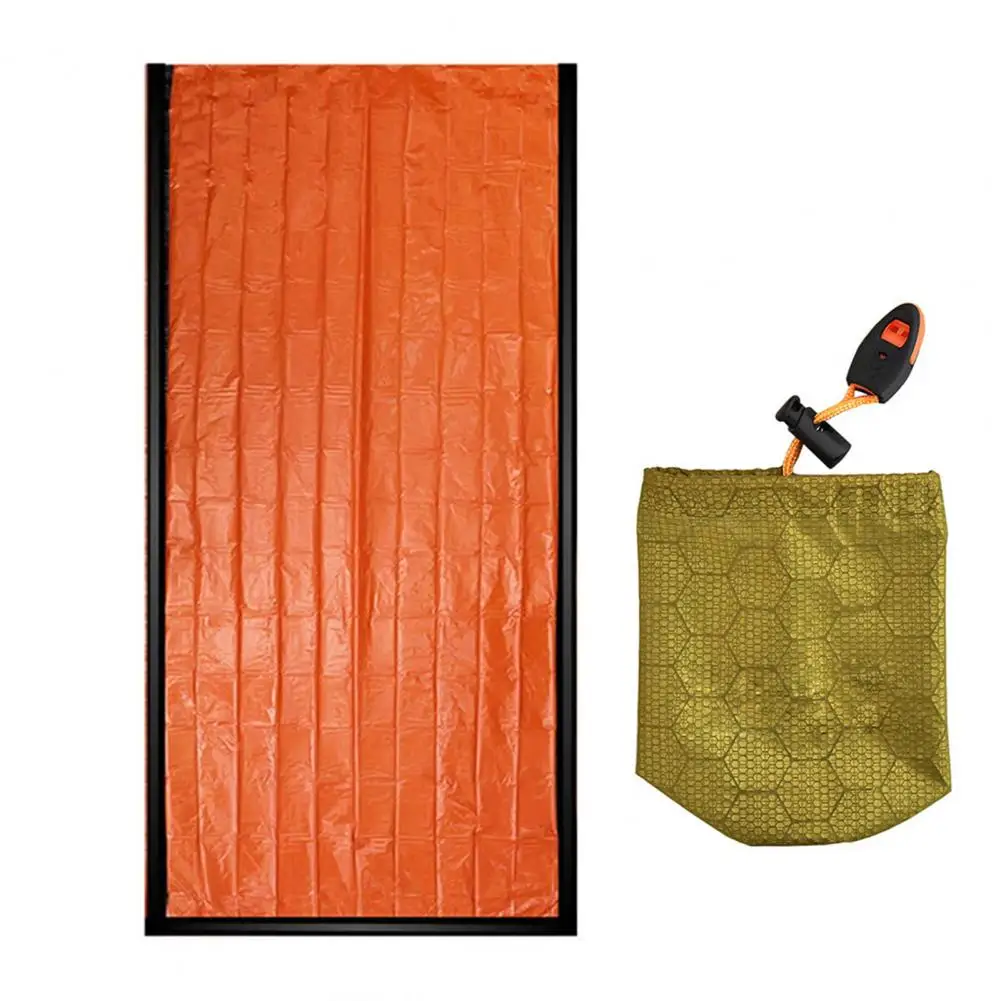 

Emergency Sleeping Bag Reliable Multifunctional Storage Bag Disposable Aluminum Film First Aid Blanket for Outdoor