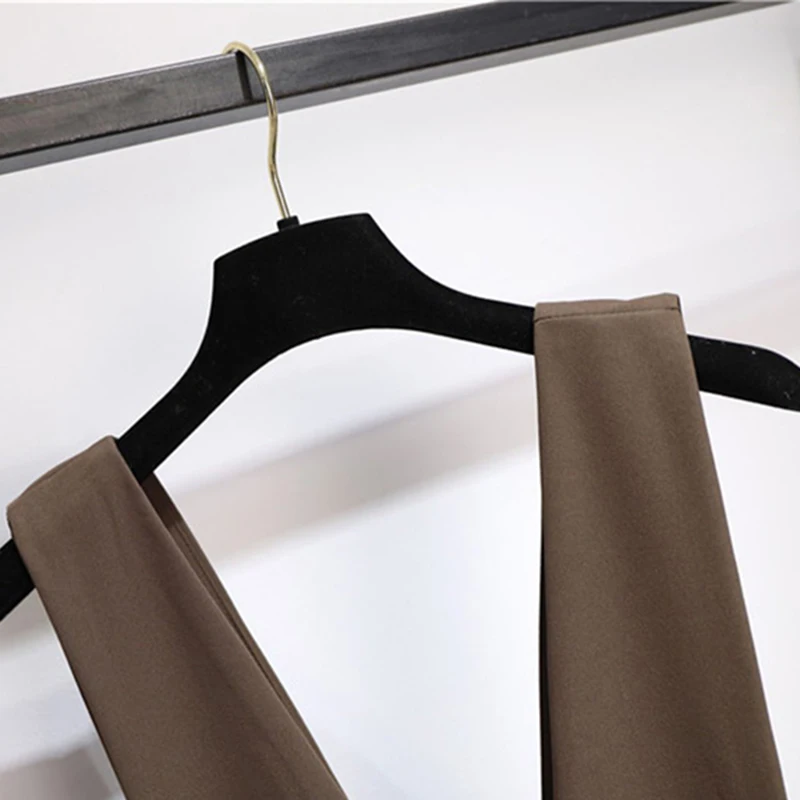 Женский офисный комбинезон с высокой талией элегантный в Корейском стиле одежда