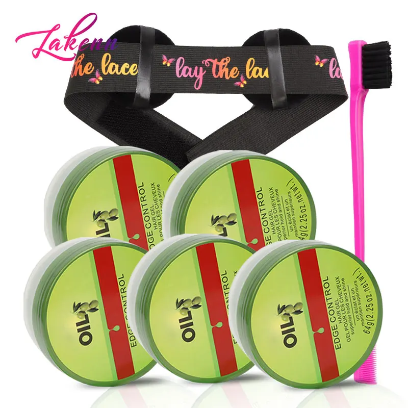 Eccellente Gel Per Il Controllo Dei Bordi Dei Capelli Del Bambino Natural 4C African American Hair Edge Gel Nice Odore Bordi Cera Bordi Lisci Tame Oli