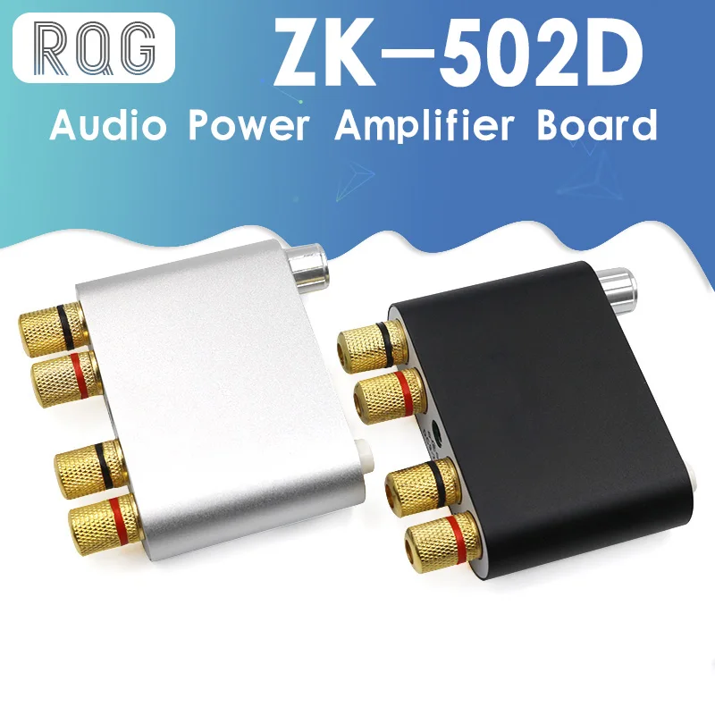 

ZK-502D Bluetooth 5,0 беспроводной стерео аудио усилитель мощности плата TPA3116 50 Вт x2 автомобильный усилитель домашний кинотеатр AUX USB-плеер