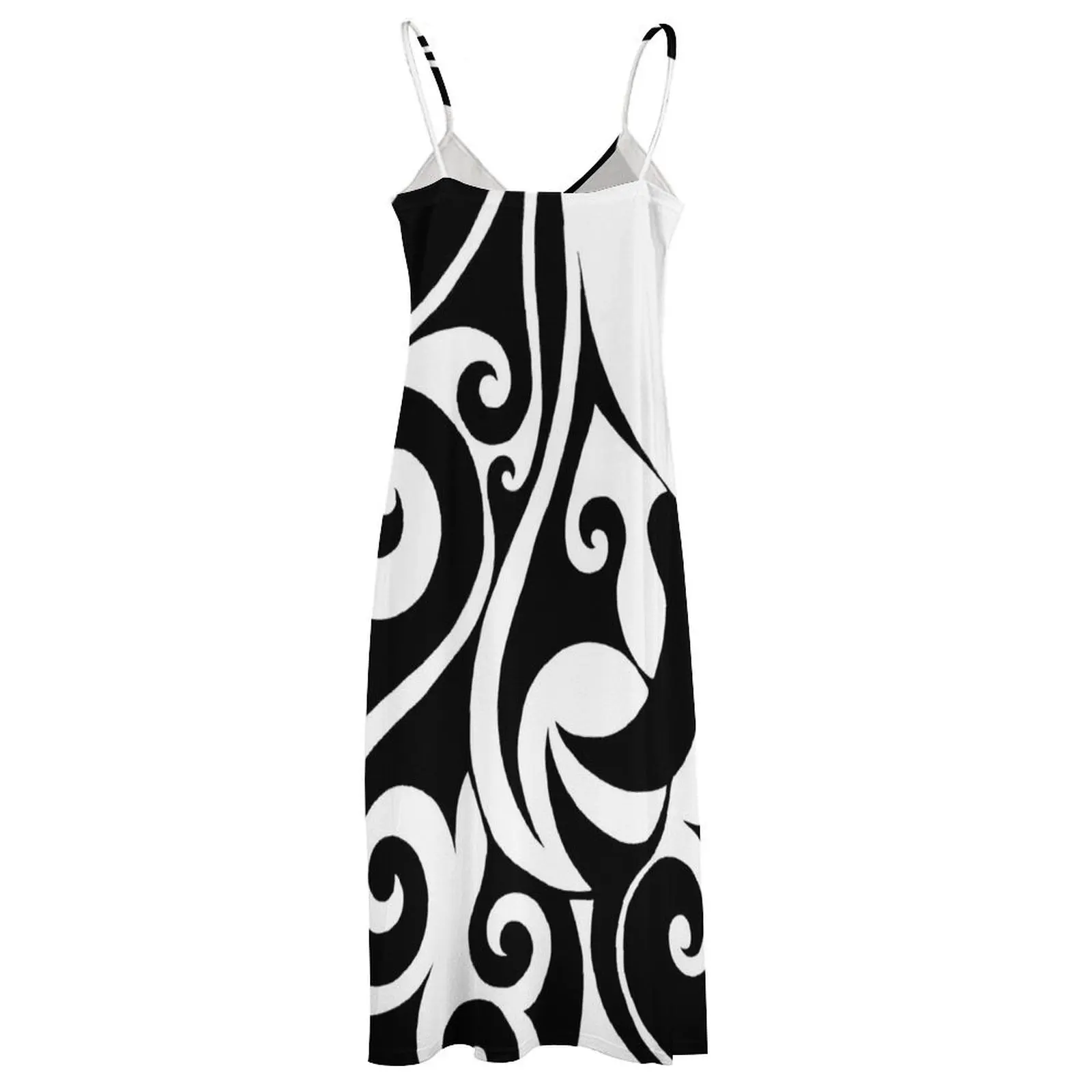 Hei Matau Tuatoru Длинное платье без рукавов Летняя женская одежда Женские платья Платье