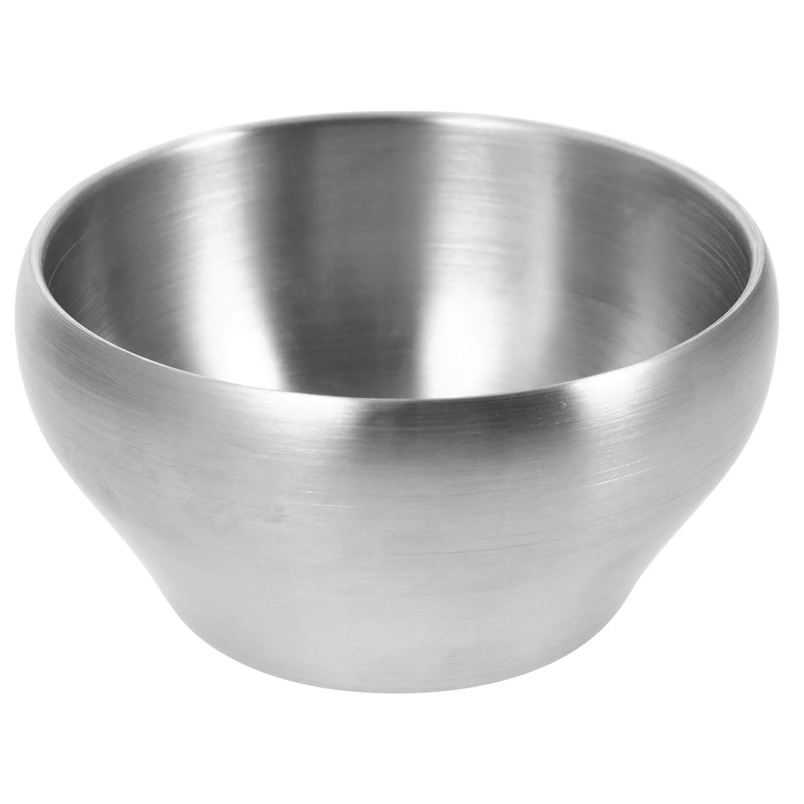 

Bowl Bowls Soup Stainless Serving Steel Salad Pasta Cereal Noodle Insulated Ramen Miso Mixing Metal Snack Rice Prep Dipping